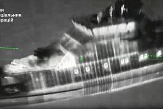 Ukrajinci v Kaspickém moři zasáhli další ropnou plošinu a ruskou válečnou loď - Novinky